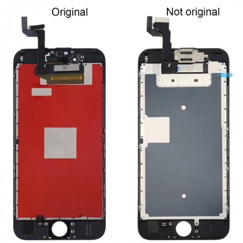 Écran LCD d'origine et numériseur complet pour iPhone 6S (noir) SH236B296-015