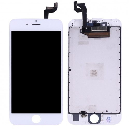 iPartsAcheter 3 en 1 pour iPhone 6s (LCD + Frame + Touch Pad) Assemblage Digitizer (Blanc) SI588W1354-07