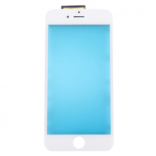 iPartsBuy pour l'écran tactile de Digitizer d'écran de l'iPhone 6s avec le cadre avant de cadre d'écran d'affichage à cristaux liquides et l'adhésif optiquement clair d'OCA (blanc) SI580W157-06