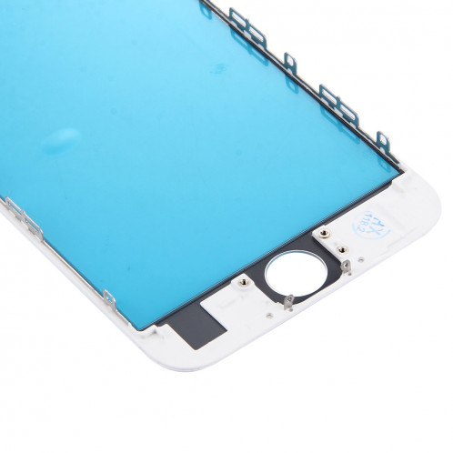 iPartsBuy pour l'écran tactile de Digitizer d'écran de l'iPhone 6s avec le cadre avant de cadre d'écran d'affichage à cristaux liquides et l'adhésif optiquement clair d'OCA (blanc) SI580W157-06