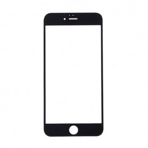 10 PCS iPartsAcheter pour l'écran de verre externe de l'écran avant de l'iPhone 6s (noir) S178BT1658-08