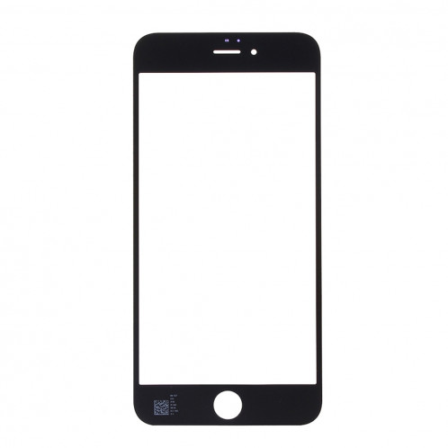10 PCS iPartsAcheter pour l'écran de verre externe de l'écran avant de l'iPhone 6s (noir) S178BT1658-08