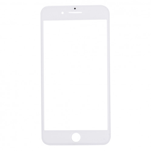 iPartsAcheter 2 en 1 pour iPhone 7 (Lentille extérieure originale en verre d'écran avant + cadre d'origine) (Blanc) SI011W1426-06