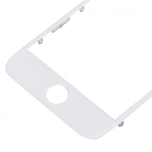 iPartsAcheter 2 en 1 pour iPhone 7 (Lentille extérieure originale en verre d'écran avant + cadre d'origine) (Blanc) SI011W1426-06