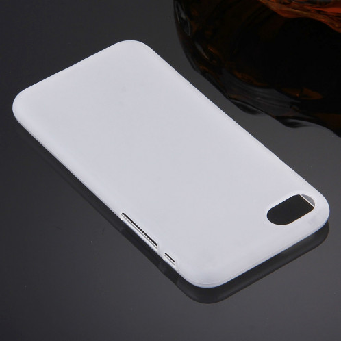 Pour étui de protection arrière en TPU couleur unie pour iPhone 8 et 7 (blanc) SP056W1860-07