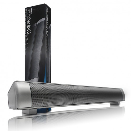 Soundbar LP-08 (CE0150) Lecteur MP3 USB 2.1CH Bluetooth Sound Bar Président (argent) SH114S308-06