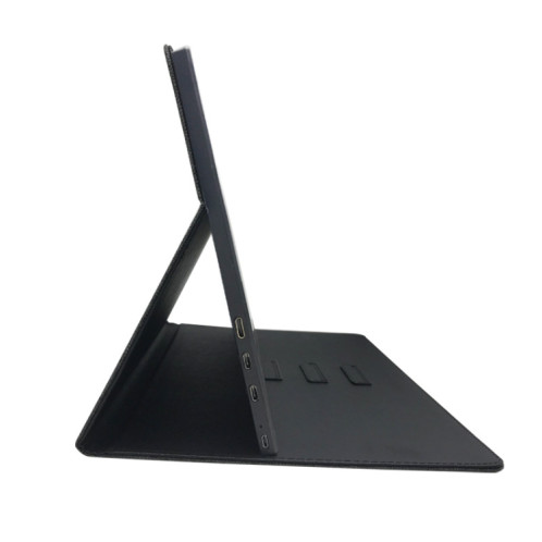 15,6 pouces 1080P 178 degrés grand angle HD périphérique d'affichage portable pour ordinateur de bureau / console de jeu / écran simultané / PS4 / PS3 / XBox, avec mini HDMI et micro USB et 2 interfaces USB-C / SH038449-012