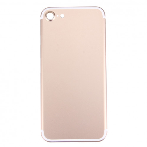 iPartsBuy 5 en 1 pour iPhone 7 (couverture arrière + plateau de carte + touche de contrôle du volume + bouton d'alimentation + touche de vibreur interrupteur muet) SI471J192-08