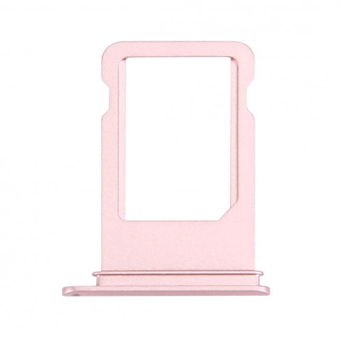 iPartsBuy pour le plateau de carte d'iPhone 7 (or rose) SI99RG167-04