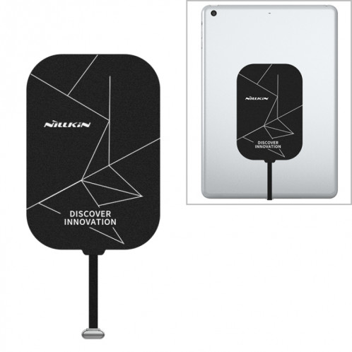 NILLKIN NKR01 pour iPad 9,7 / 10,2 pouces et iPad Air 10,5 pouces et iPad Pro 10,5 pouces de long Magic Tag Plus QI récepteur de charge sans fil standard avec port 8 broches SN05331389-016