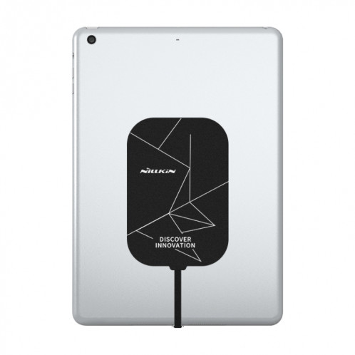 NILLKIN NKR01 pour iPad 9,7 / 10,2 pouces et iPad Air 10,5 pouces et iPad Pro 10,5 pouces de long Magic Tag Plus QI récepteur de charge sans fil standard avec port 8 broches SN05331389-016