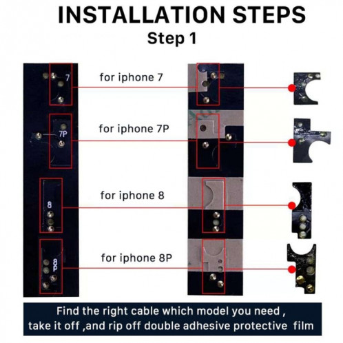 Bouton d'accueil (5e génération) avec câble flexible pour iPhone 8 Plus / 7 Plus / 8/7 (Or) SH575J979-011