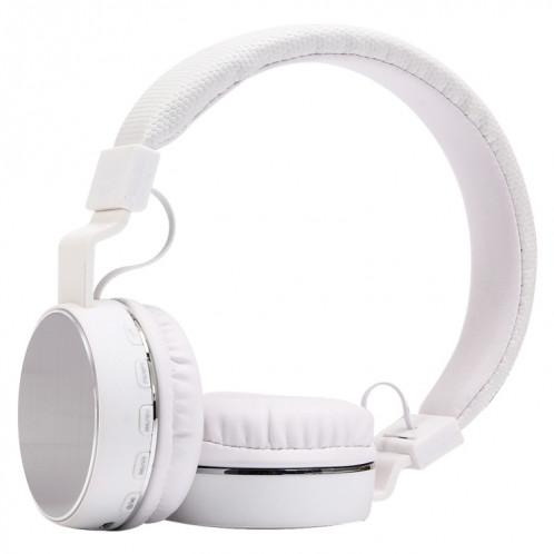 SH-16 serre-tête pliant casque stéréo sans fil Bluetooth, prise en charge de 3,5 mm Audio et appel mains libres et carte TF et FM, pour iPhone, iPad, iPod, Samsung, HTC, Sony, Huawei, Xiaomi et autres appareils audio SH087S471-06