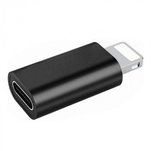 ENKAY HAT-PRINCE HC-6 MINI ABS USB-C / TYPE-C 3.1 à 8 broches Adaptateur de connecteur de port (noir) SE669B1764-06