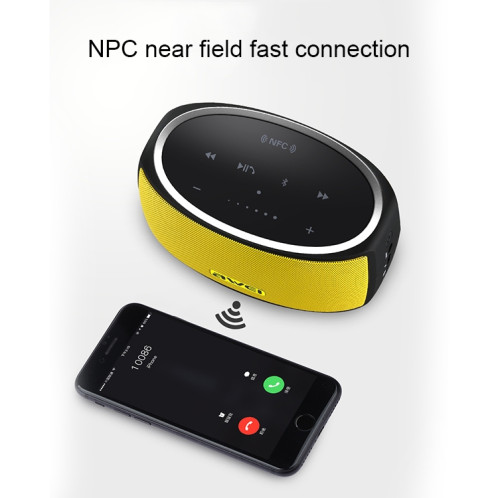 Haut-parleur Bluetooth sans fil portable awei Y210 V4.2 avec basse améliorée, prise en charge des cartes NFC / TF / AUX (bleu) SA212L1109-011