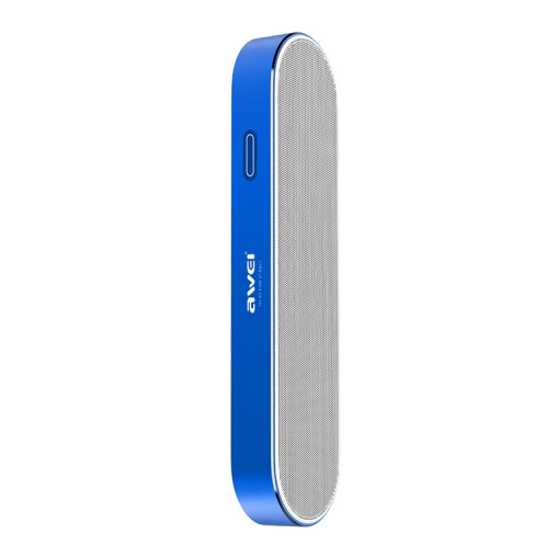awei y220 haut-parleur bluetooth sans fil portable v4.2 avec HD clair son stéréo 3D et suppression du bruit, support carte TF / AUX (bleu) SA213L837-013