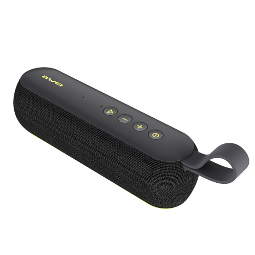 Haut-parleur Bluetooth sans fil portable awei Y230 V4.2 avec son HD et graves améliorés, micro intégré, prise en charge des disques U / carte TF / AUX (noir) SA215B424-013