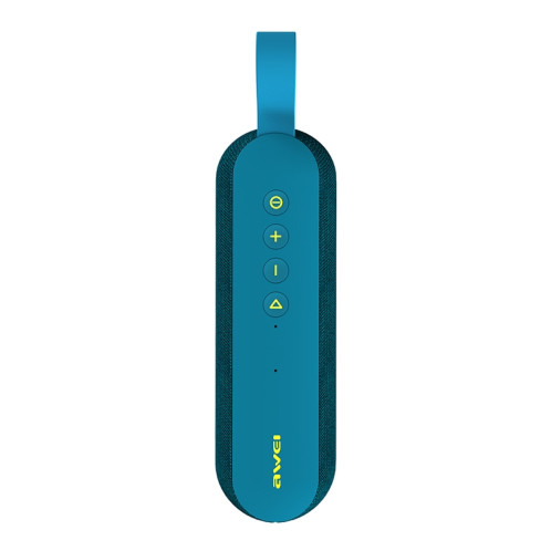 Haut-parleur Bluetooth sans fil portable awei Y230 V4.2 avec son HD et graves améliorés, micro intégré, carte de support NFC / U / TF / AUX (bleu) SA215L186-013