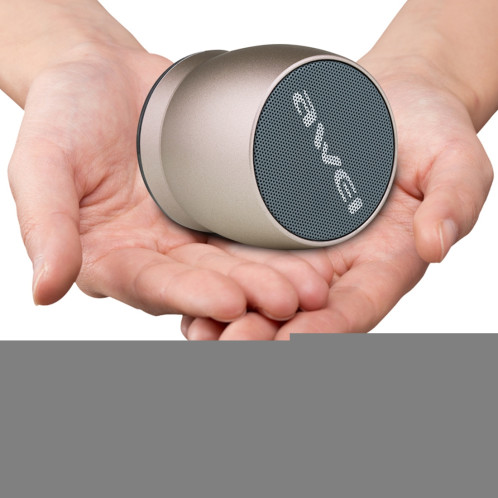 Awei Y500 Mini haut-parleur Bluetooth sans fil portable avec stéréo 3D, micro intégré, carte de support TF / AUX (gris) SA222H1949-011