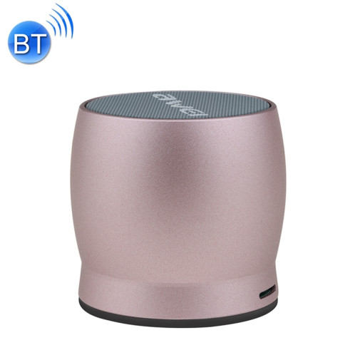 Awei Y500 Mini haut-parleur Bluetooth sans fil portable avec stéréo 3D, micro intégré, carte de support TF / AUX (Rose Gold) SA22RG1576-011