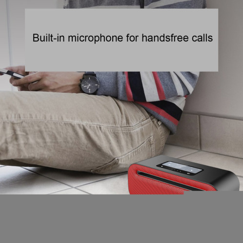 Haut-parleur Bluetooth sans fil awei Y600 avec stéréo 3D, microphone intégré, carte de support TF / AUX / NFC (or rose) SA25RG1627-012