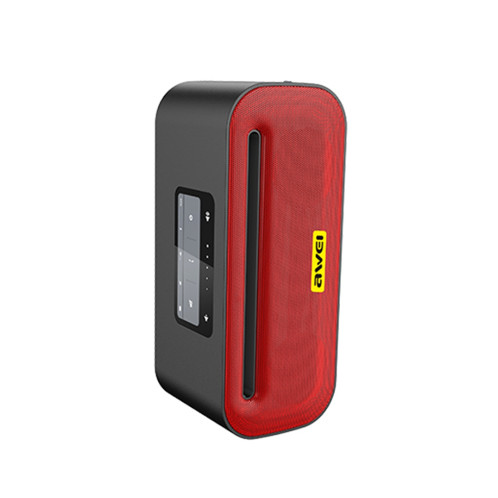 Haut-parleur Bluetooth sans fil awei Y600 avec stéréo 3D, microphone intégré, carte de support TF / AUX / NFC (rouge) SA225R427-012