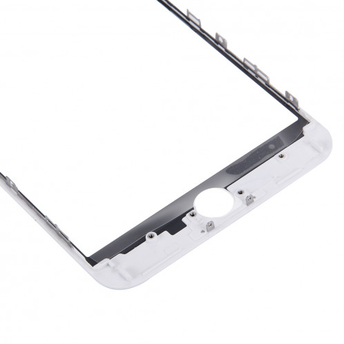 iPartsAcheter 2 en 1 pour iPhone 7 Plus (Lentille extérieure originale en verre + cadre d'origine) (Blanc) SI066W1677-06