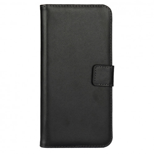 Pour iPhone 8 Plus & 7 Plus Housse en cuir véritable à rabat horizontal avec porte-monnaie et porte-monnaie (noir) SH314B110-07