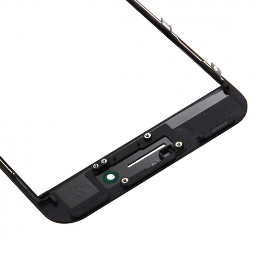 iPartsAcheter pour iPhone 7 Plus Écran Avant Lentille En Verre Extérieur avec Cadre Avant Cadre LCD (Noir) SI391B1770-06