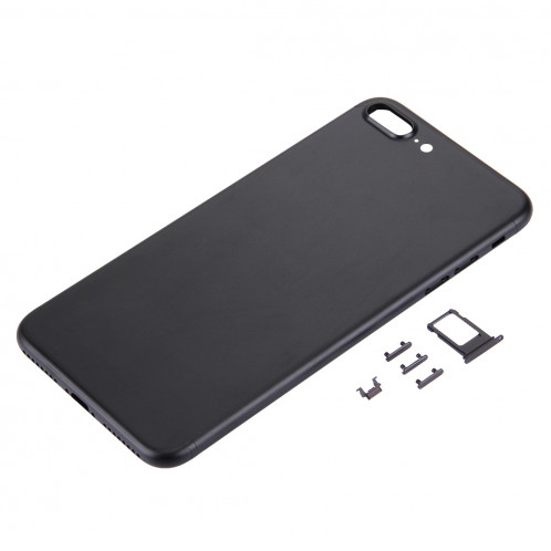 iPartsAcheter 5 en 1 pour iPhone 7 Plus (couverture arrière + plateau de carte + touche de contrôle du volume + bouton d'alimentation + touche de vibration du commutateur de mise en sourdine) Couvercle du boîtier SI471B1074-08