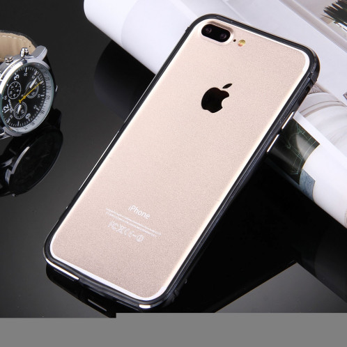 Pour iPhone 8 Plus & 7 Plus Cadre pare-chocs en alliage d'aluminium (noir) SH758B847-07