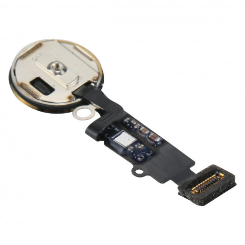 Bouton Accueil Câble Flex pour iPhone 8, non compatible avec l'identification des empreintes digitales (noir) SH17BL1650-05
