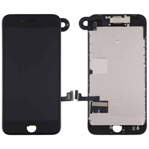 L'écran LCD et le numériseur complet comprennent une caméra avant pour iPhone 8 (noir) SH263B1079-06