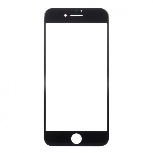 iPartsAcheter pour l'écran de verre externe de l'écran avant de l'iPhone 8 (noir) SI123B1737-06