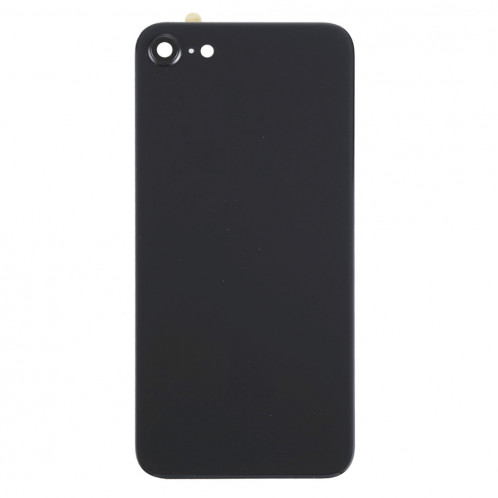 iPartsBuy pour iPhone 8 couverture arrière avec adhésif (noir) SI01BL178-06