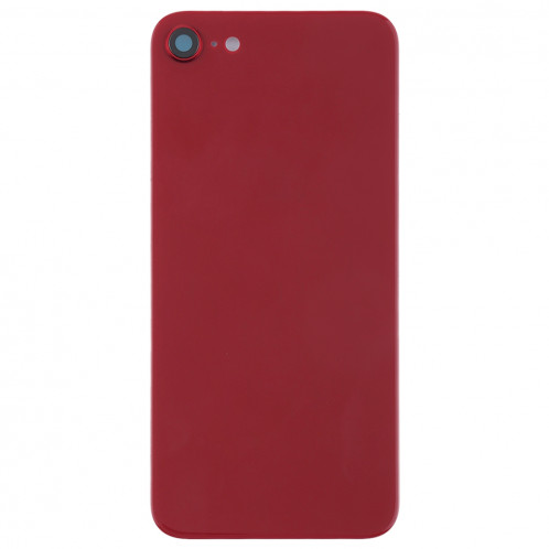 Couverture arrière avec adhésif pour iPhone 8 (rouge) SH01RL116-06
