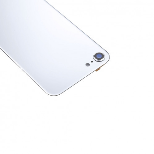 iPartsAcheter pour iPhone 8 Couverture arrière avec adhésif (Argent) SI01SL293-06