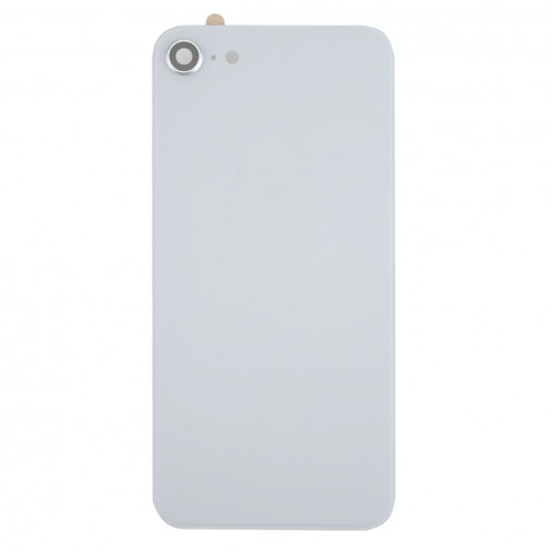 iPartsBuy pour iPhone 8 couverture arrière avec adhésif (blanc) SI01WL1819-06