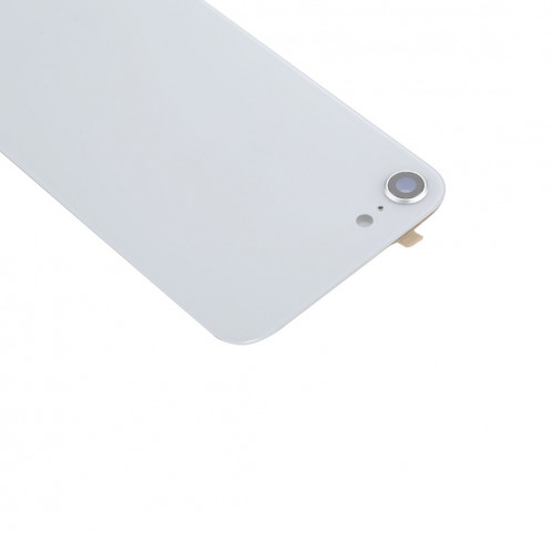 iPartsBuy pour iPhone 8 couverture arrière avec adhésif (blanc) SI01WL1819-06