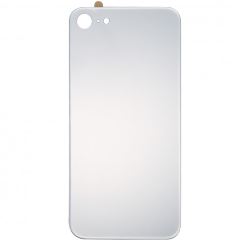 iPartsAcheter pour iPhone 8 Verre Miroir Surface Batterie Couverture Arrière (Argent) SI66SL1036-06
