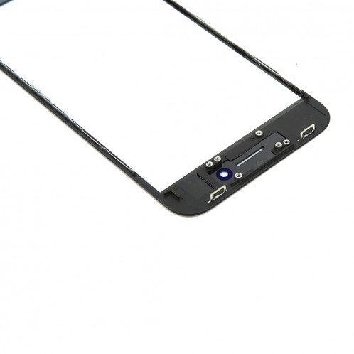 iPartsAcheter pour iPhone 8 Avant Écran Lentille En Verre Extérieur avec Cadre Avant Cadre LCD (Noir) SI566B755-06