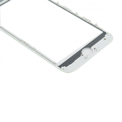 iPartsAcheter pour iPhone 8 Écran Avant Lentille En Verre Extérieur avec Cadre Avant Écran LCD (Blanc) SI566W919-06