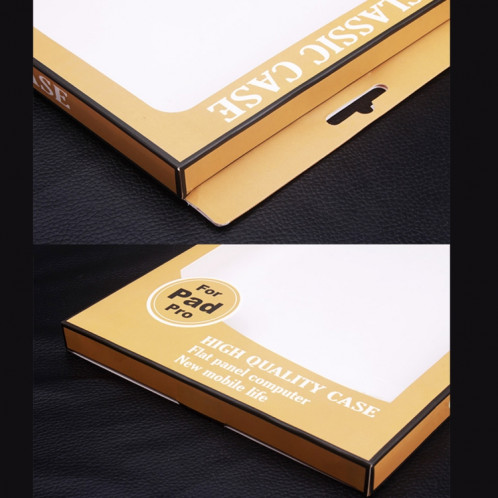 50 PCS Package Packaging Package Boîte de vente au détail pour étui en cuir iPad Pro 12.9 pouces, taille: 316 * 232 * 20mm SH6014727-05