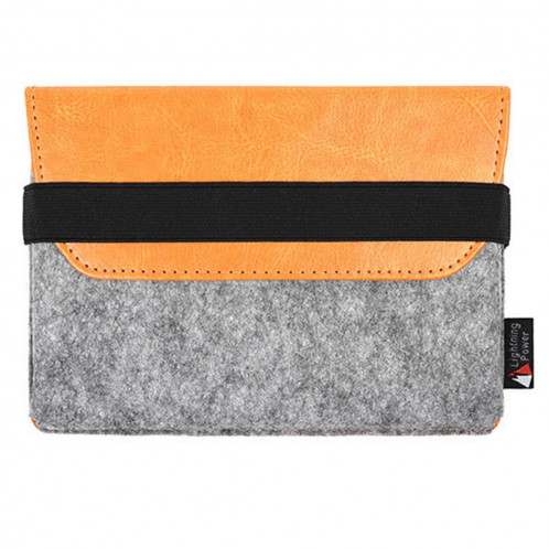 PU cuir sac de stockage de protection Shell sac poche souple pour Apple Magic Trackpad (Orange) SH057E1306-07