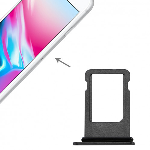 iPartsBuy pour le plateau de carte d'iPhone 8 (gris) SI322H963-05