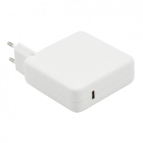 Adaptateur secteur 87W Chargeur portable avec câble de charge de 1,8 m Type-C, fiche UE, pour MacBook, Xiaomi, Huawei, Lenovo, ASUS et autres ordinateurs portables (Blanc) SH135W1552-09