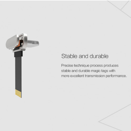 Récepteur de charge sans fil standard NILLKIN Magic Tag QI pour iPhone 7 Plus / 6s Plus / 6 Plus, avec port à 8 broches, longueur: 109 mm SN03271114-011