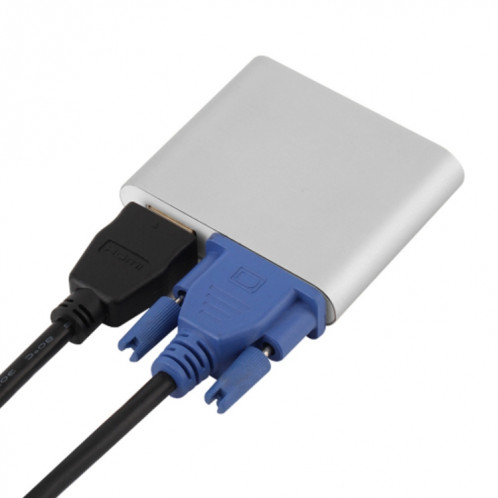 Onten 9167 Convertisseur USB Femelle vers HDMI 1080P / VGA HD pour iPhone / Android SO04391168-09