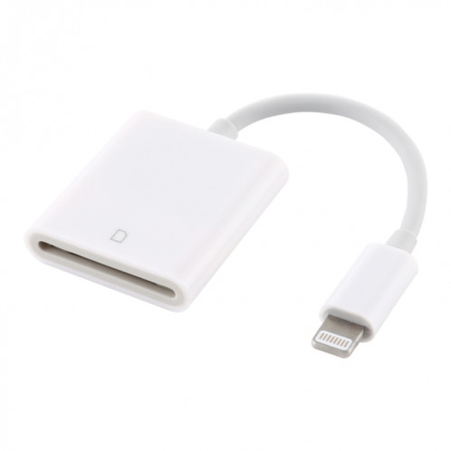 Adaptateur de lecteur de caméra NK105 8 broches vers carte SD, compatible avec les systèmes IOS 9.1 et supérieurs SH04821340-08