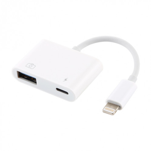 Adaptateur de lecteur de caméra NK101 8 broches vers USB, compatible avec les systèmes IOS 9.1 et supérieurs SH0484863-08